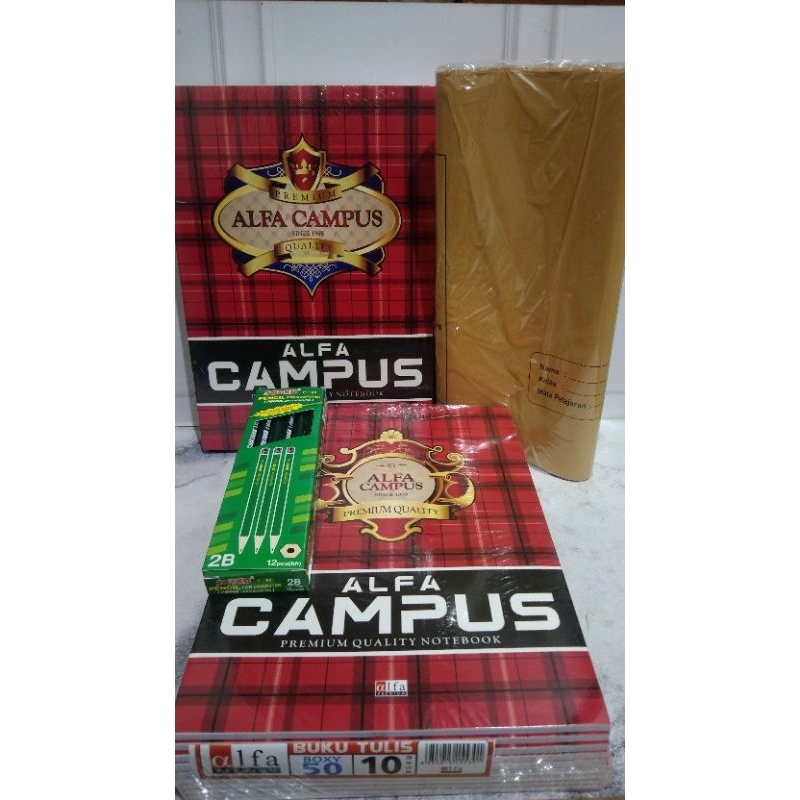 

PAKET BUKU MURAH BUNDLING ISI 36 DAN 50 SUDAH DENGAN PENSIL ISI 12 DAN SAMPUL 10LEMBAR