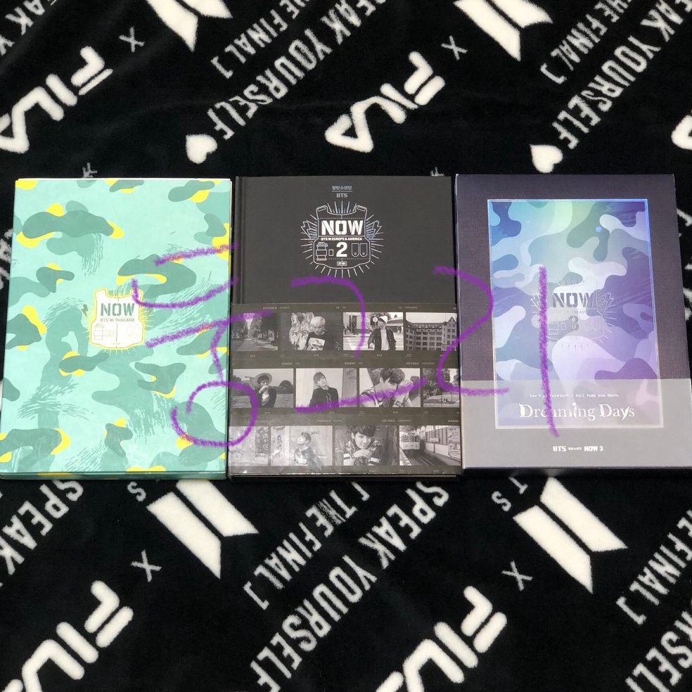 BTS NOW 1 2 3 KODE N5D7