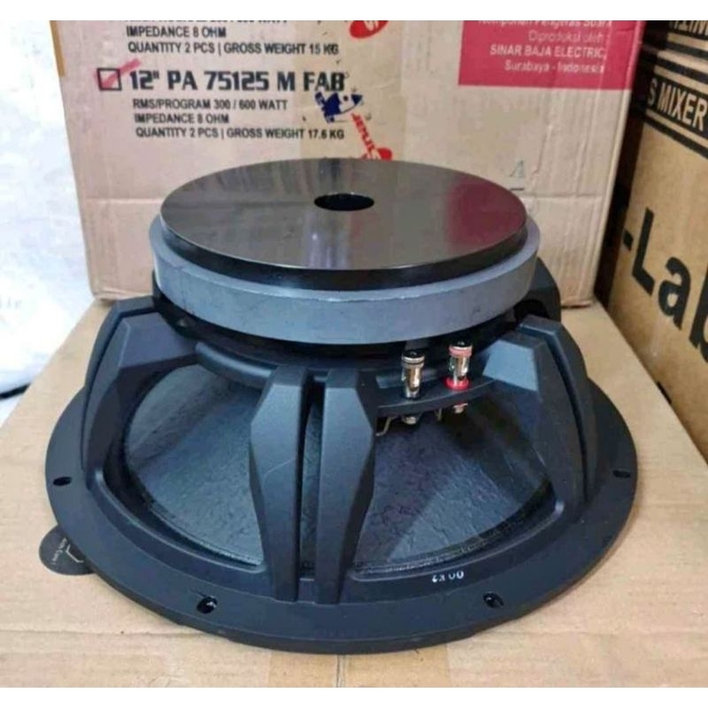 Speaker ACR Fabulous 12 inch 75125 M Fab fabolus 12" 600 watt original
