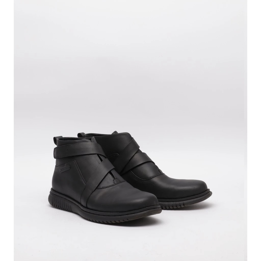 BUCCHERI Sepatu Kulit Pria Boots Nero - B9952