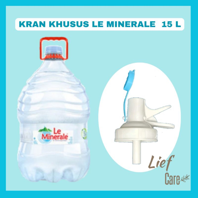 KRAN GALON LE MINERALE KRAN LE MINERAL KRAN GALON BERULIR LE MINERALE 15 LITER