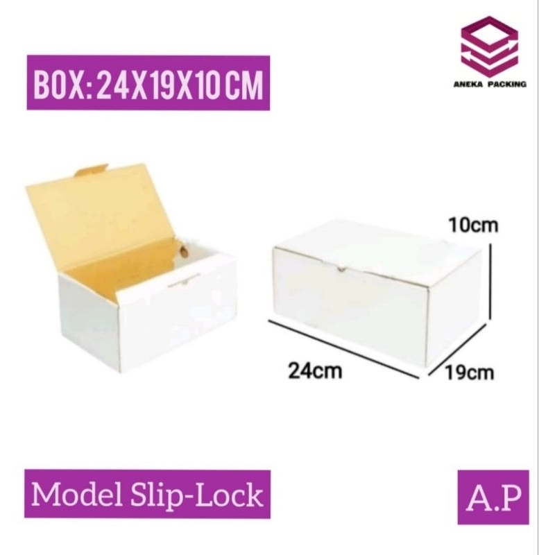 

Box 24x19x10 cm( Putih sepatu elloso) /hampers/packing/boxsepatu/kardus/boxonlineshop
