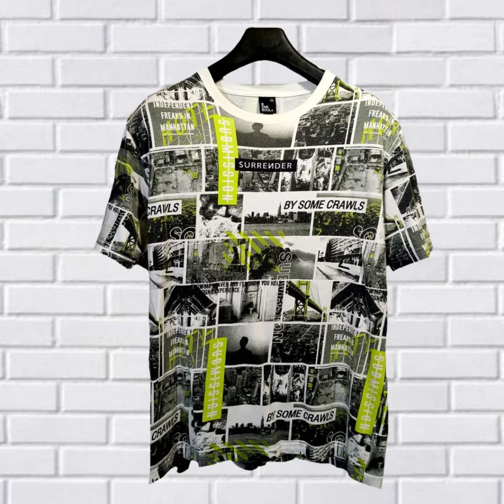 KAOS B ONE SOUL SURRENDER, SIZE XL (SECOND BRANDED) PEKAT, TS0180