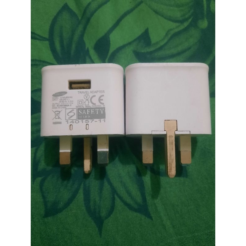 Charger Samsung kaki tiga second original bawaan hp