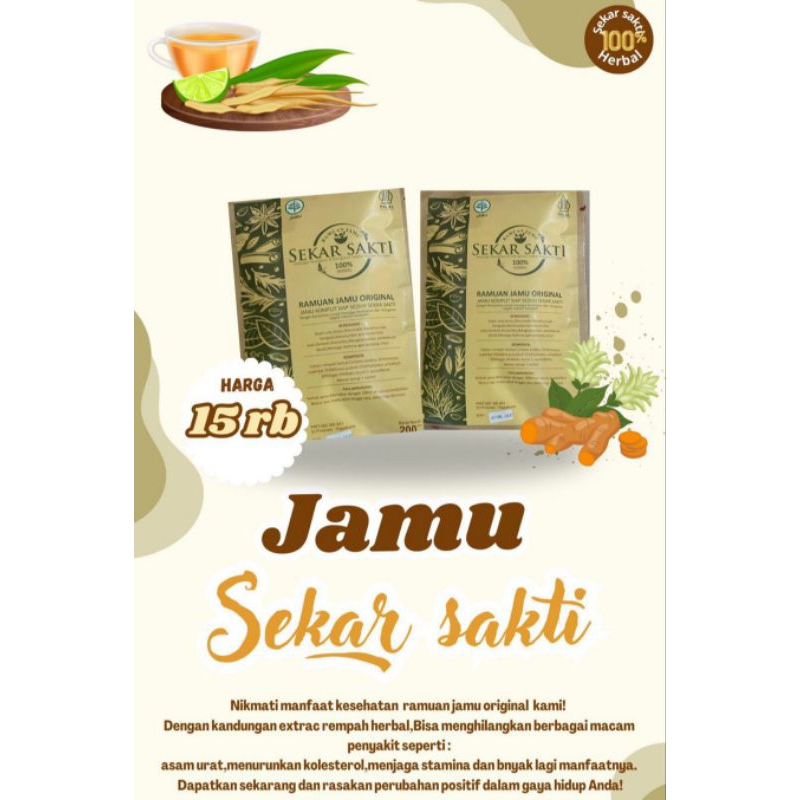 

Jamu Sekar sakti isi 10pcs box besar