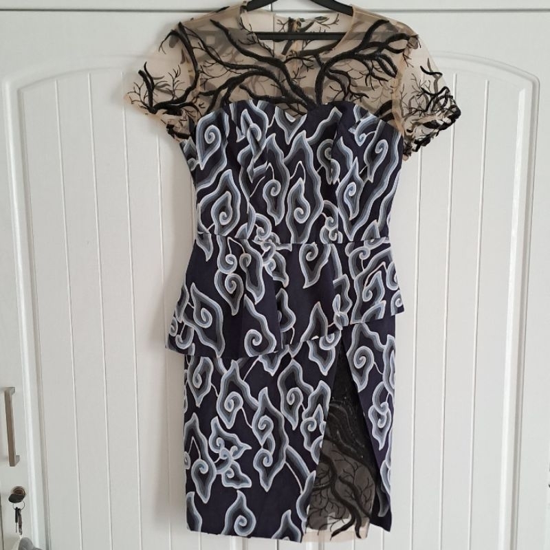 Dress Batik Mega Mendung Preloved