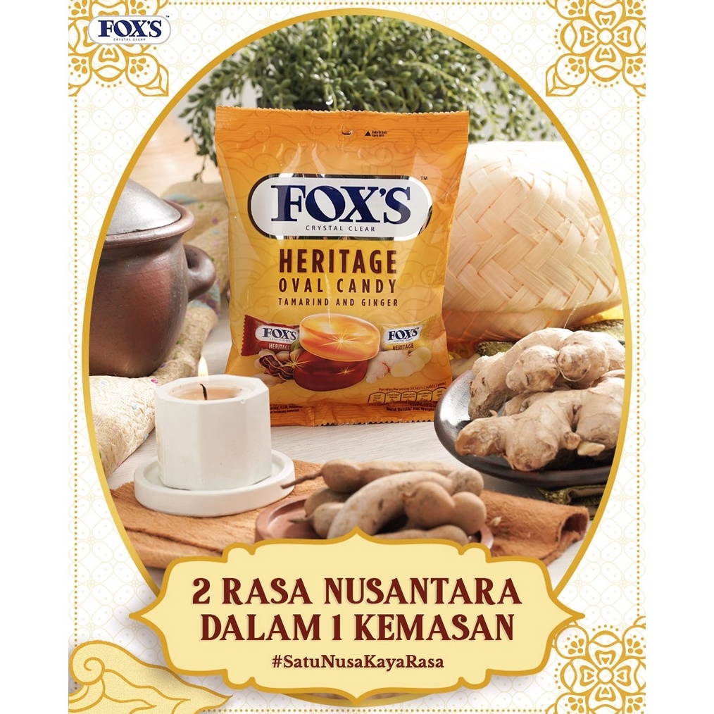 

PAKET HEMAT Permen FOXS Heritage rasa Tamarind dan Ginger jahe