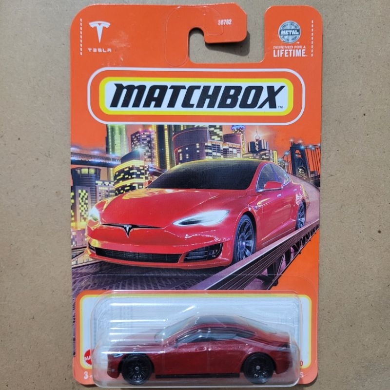 MATCHBOX TESLA MODEL S / TESLA [ RED ]