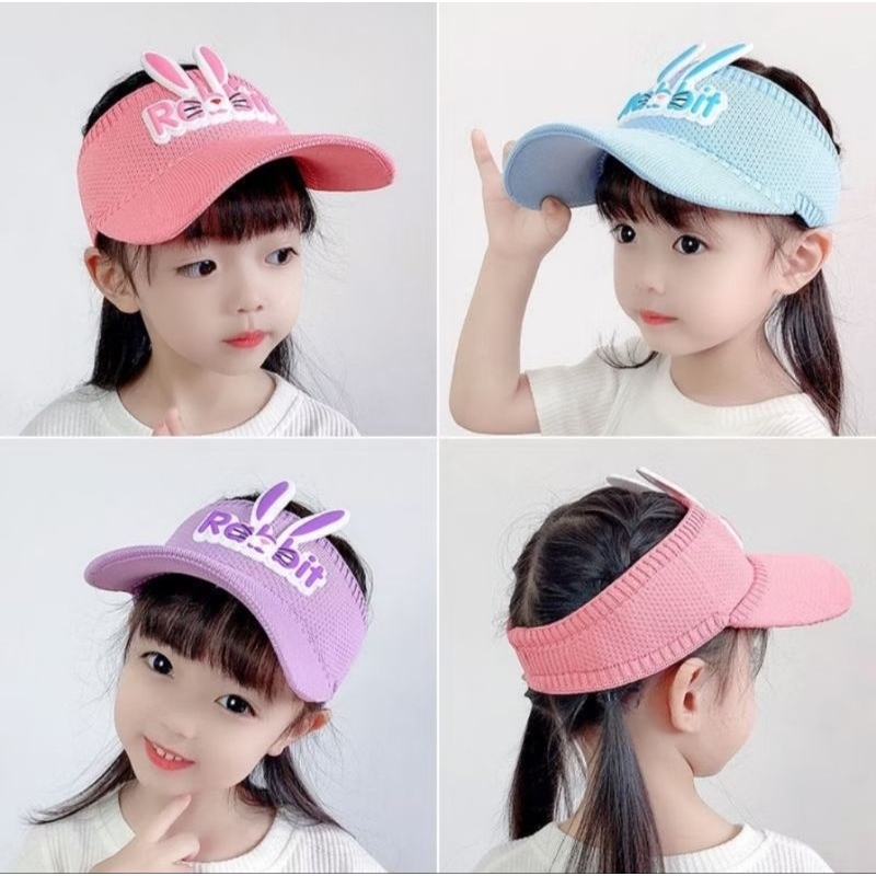 Topi Rajut Kelinci Anak Topi Golf Anak Topi Rajut Visor Pantai Cap Sport Anak