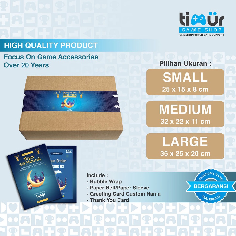 

KUALITAS TERBAIK Exclusive Box Hampers Lebaran Paper Belt Free Greeting Card