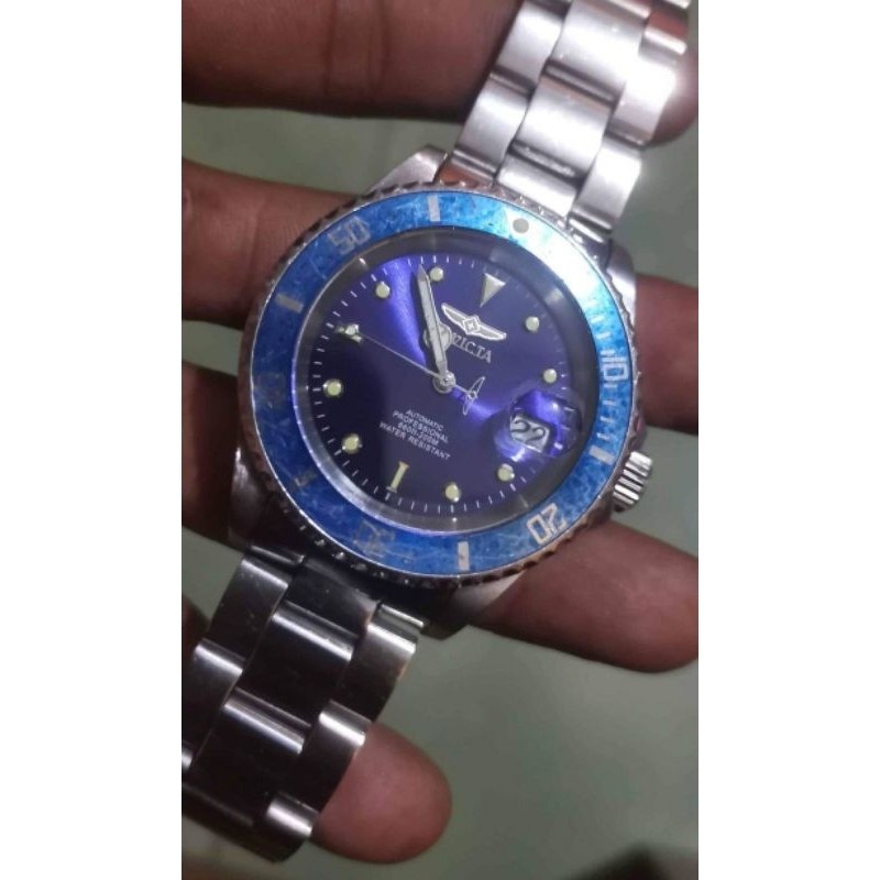 Jam tangan merk INVICTA pro diver 9094OB second like new