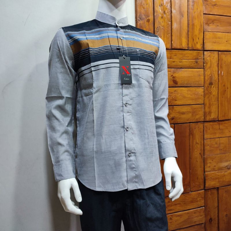 Kemko / kemeja / lengan panjang / baju muslim N ONE