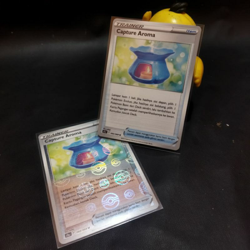 Capture Aroma Trainer Item Original Pokemon TCG Indonesia
