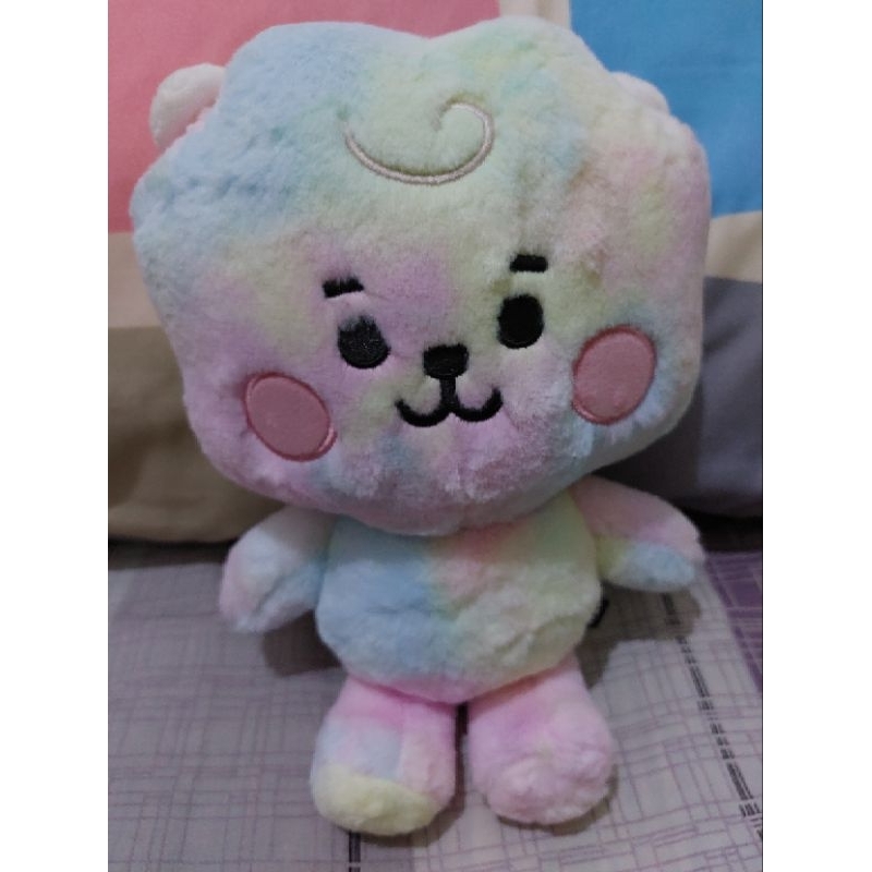 Doll boneka BT21 RJ Rainbow medium size bts jin official