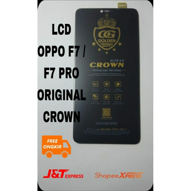 LCD Oppo F7 / F7 Pro / CPH 1819 Fullset Touchsreen original Crown