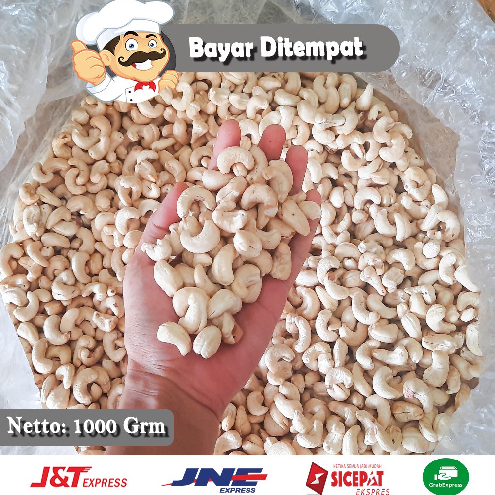 

TERBAIK 5grm Kacang Mede Kering Grade A Super Kacang Mete Mede Mentah Kering Asli Wonogiri Bukan Sumbawa