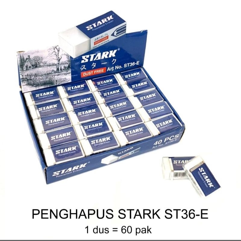 

Penghapus Kecil Pensil Stark (40 pcs)