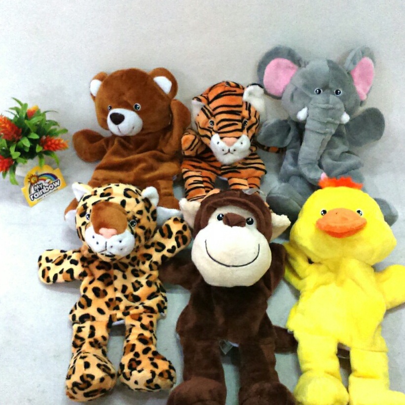 Boneka hand puppet Boneka tangan animal  handpuppet by seulgi 5313 KODE U5N5
