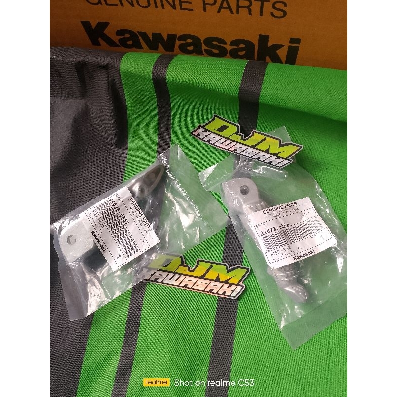 foot step besi pijakan step depan Zx25R ZX25RR Zx4r Original kawasaki