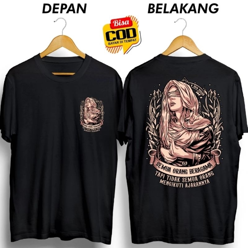 KAOS DISTRO SEMUA ORANG BERAGAMA
