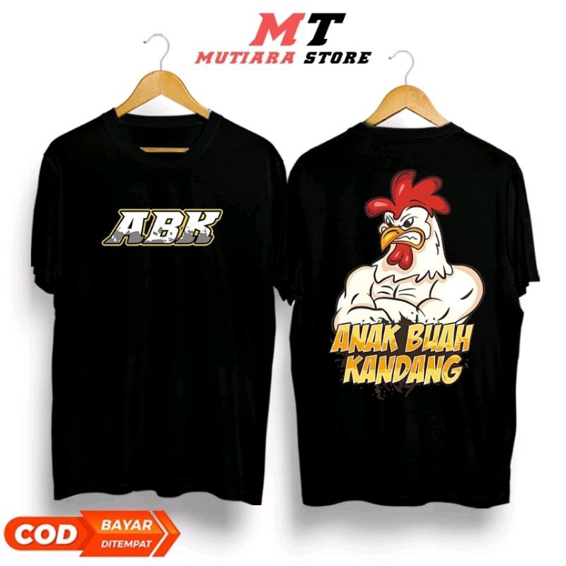 KAOS ABK ANAK BUAH KANDANG AYAM BROILER