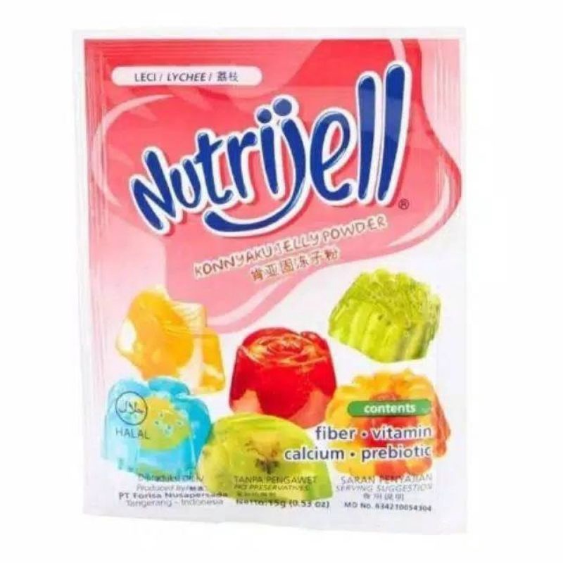 

MURAH Nutrijell Bubuk Agar Agar InstantJelly Powder Serbuk Instan