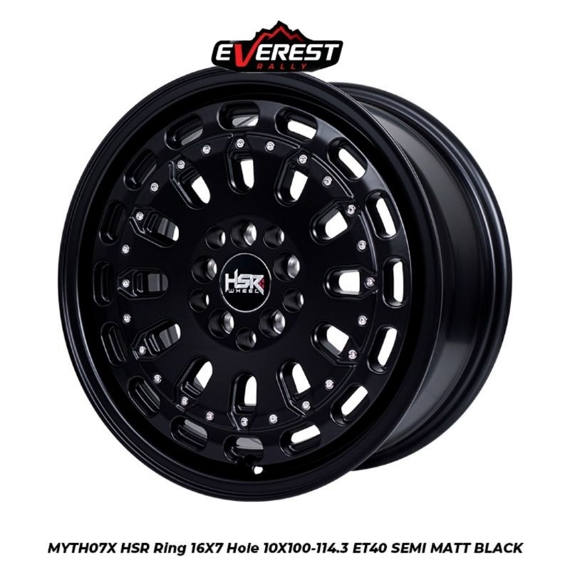 Velg Mobil Terios Rush.innova.xpander.dll.Hsr Myth07 r16 Black