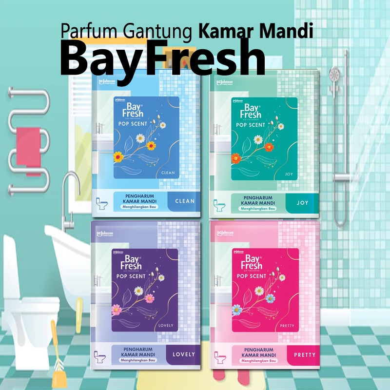 Bayfresh Pop Pengharum Parfum Ruangan Kamar Mandi Lemari