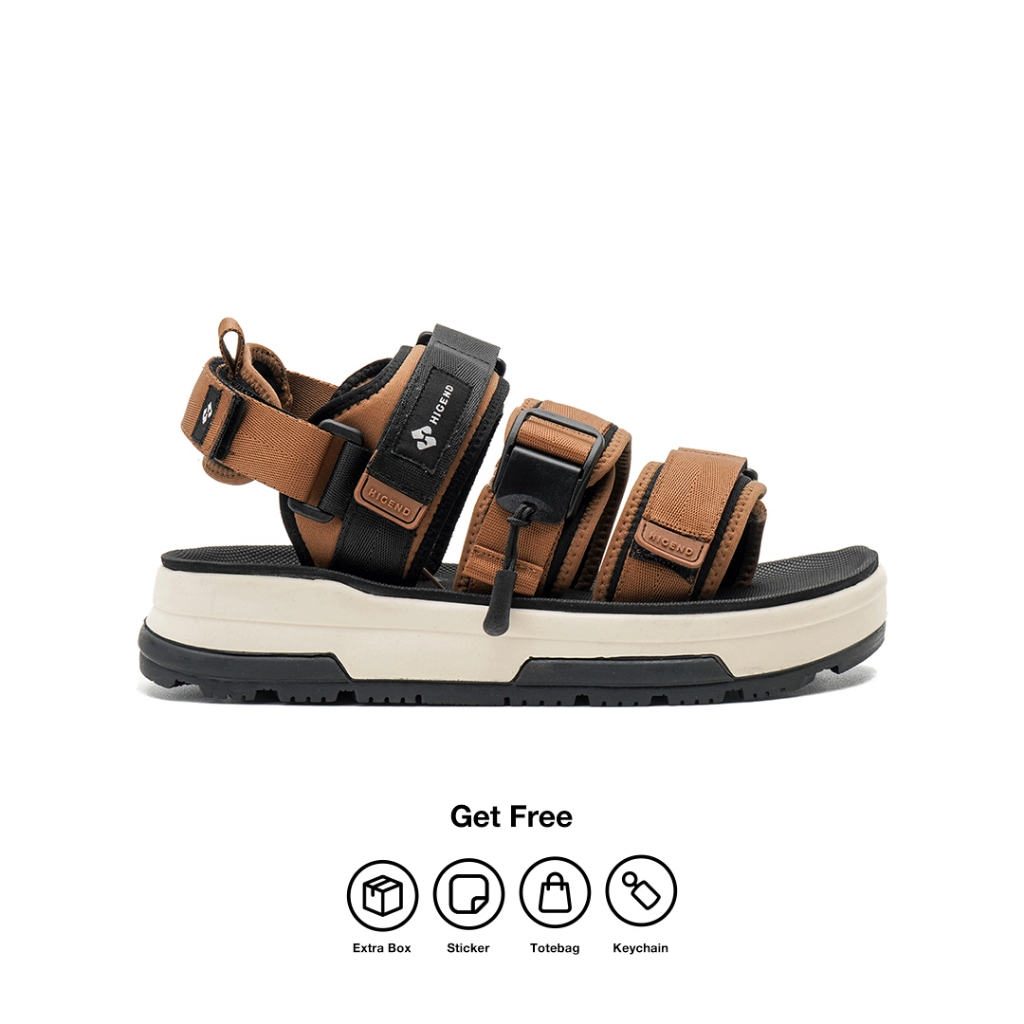 Sandal Higend - Relic Ridge Caramel - Sandal Traveling Pria & Wanita