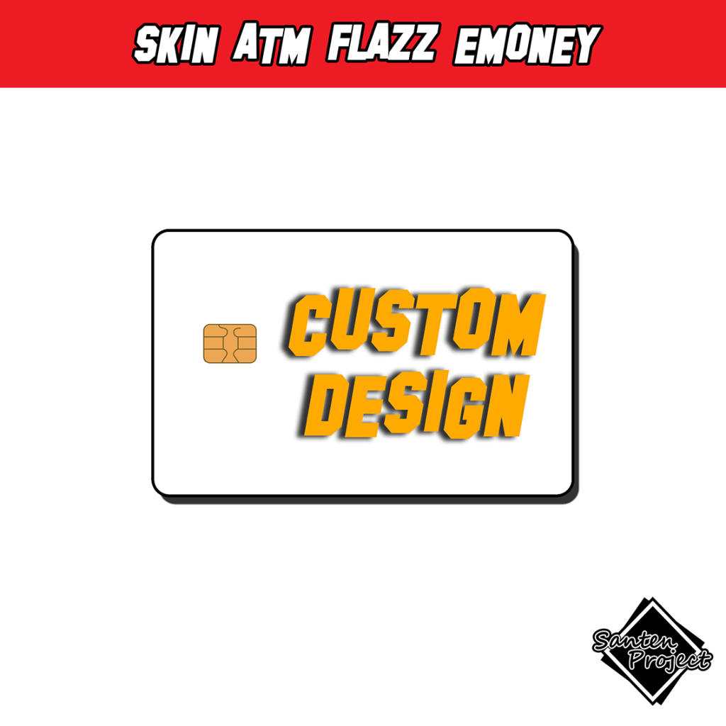 

STIKER ATM FLAZZ EMONEY CUSTOM GAMBAR SENDIRI PELINDUNG KARTU STICKER GARSKIN SKIN YOUR PICTURE