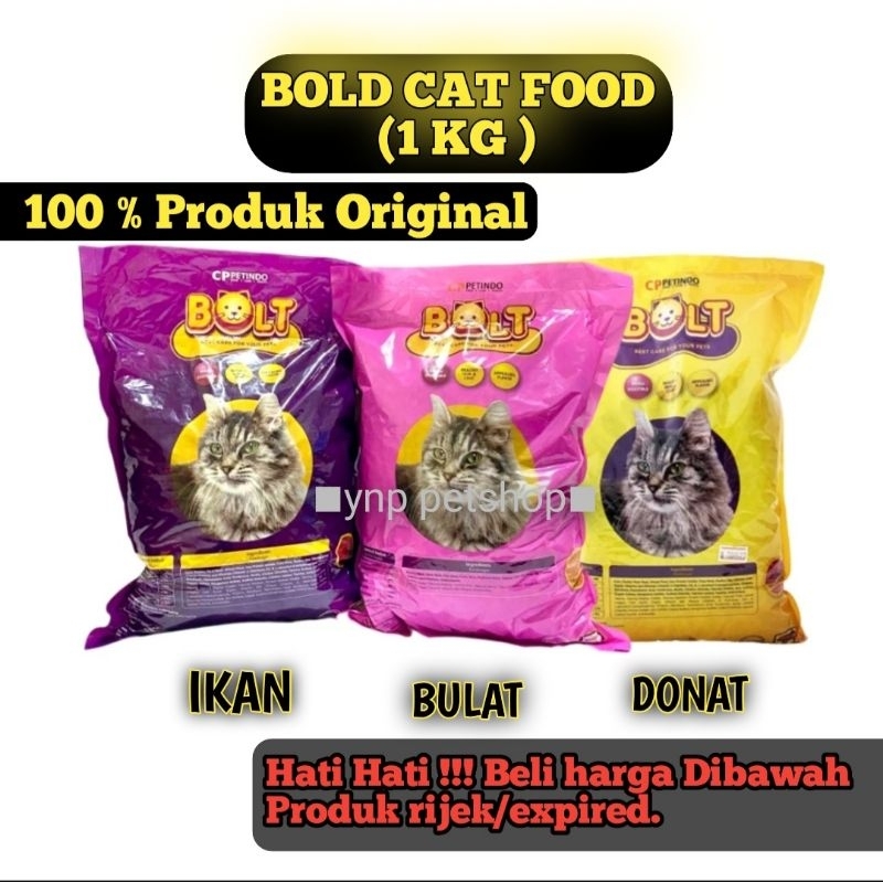 BOLD MAKANAN KUCING KERING 1 KG