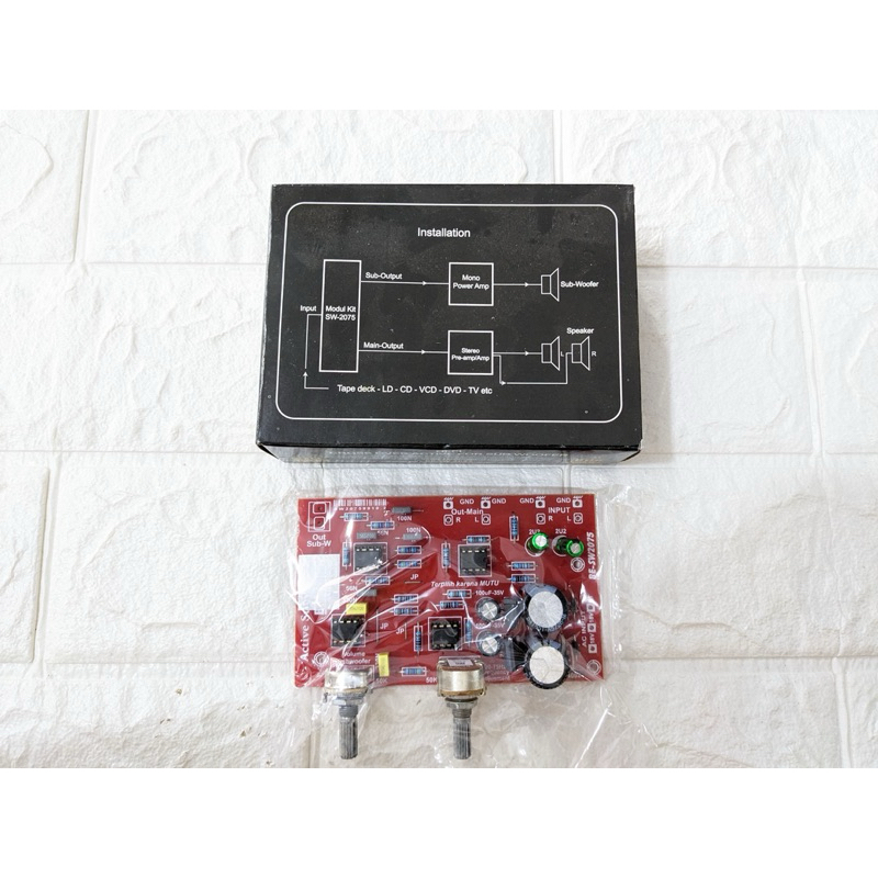 Kit Crossover Aktif for subwoofer BELL BGR