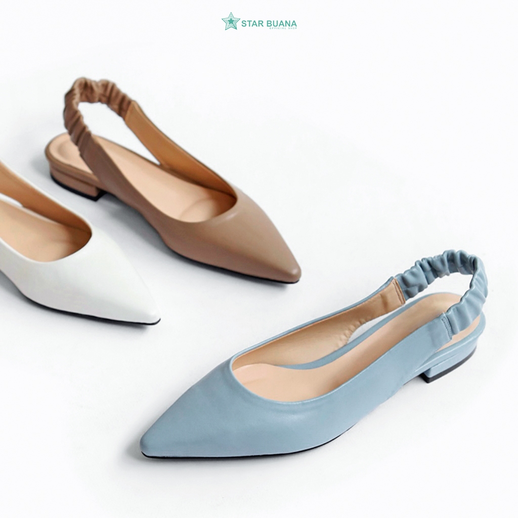 Sepatu Heels Mules Wanita Testarosa Hak 2.5 Cm Big Size 35-45