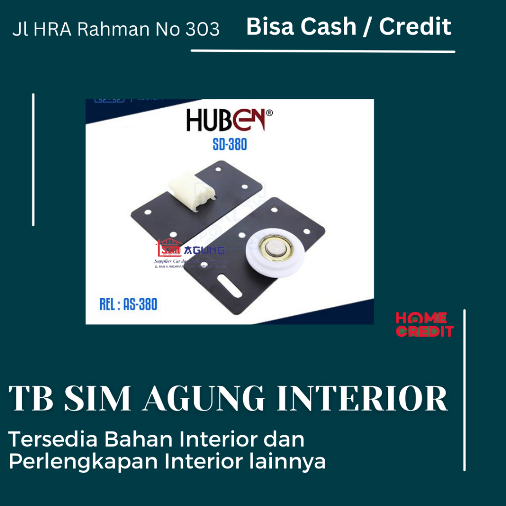 RODA  SLIDING SD-380 HUBEN