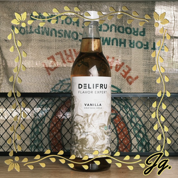 

Delifru Syrup Vanila 1 Liter - Rasa Vanila 1 Liter