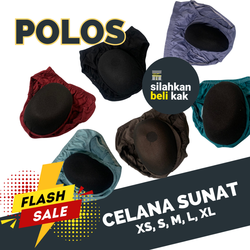 [GOSEND 100% ORI] Celana Dalam Sunat Khitan Anak Remaja Dewasa Hadiah Sunatan Khitanan