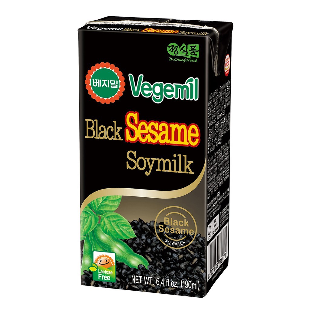 

Vegemil Black Sesame Soymilk - 190ml