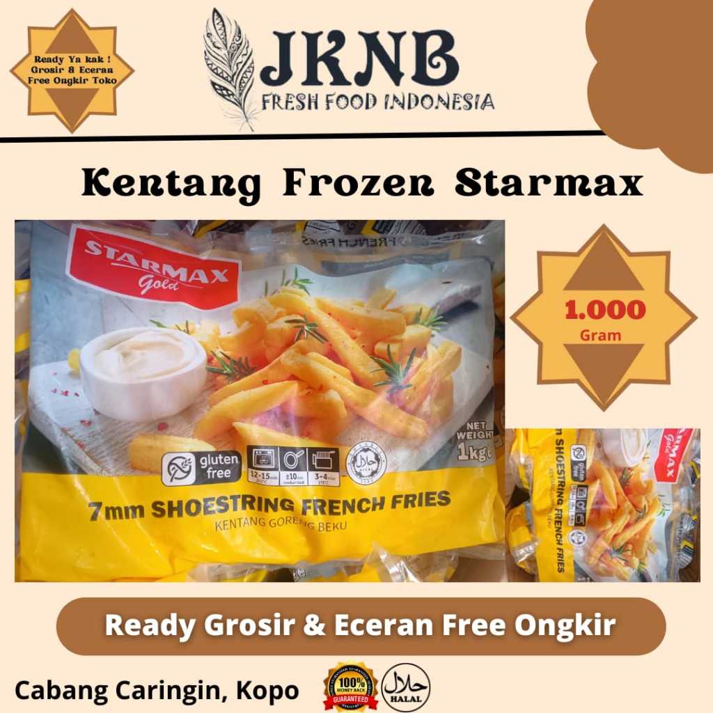 

KENTANG FROZEN SHOESTRING 1 KG I JKNB Fresh Food I Shoestring 1 kg