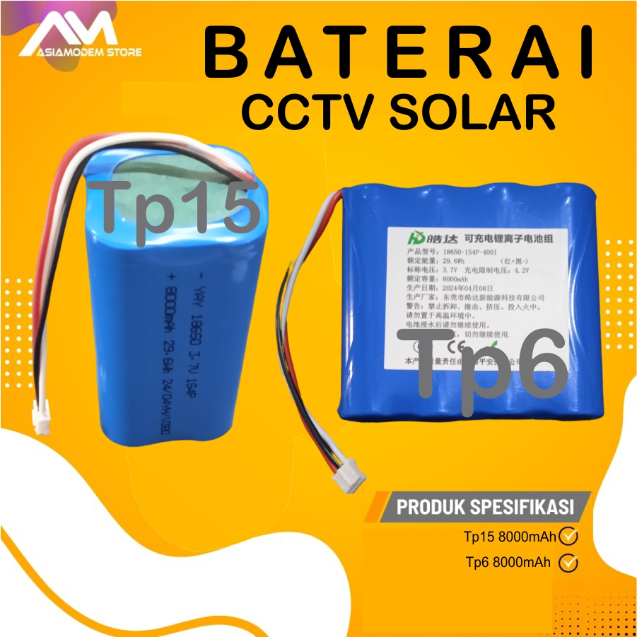 Baterai CCTV Solar