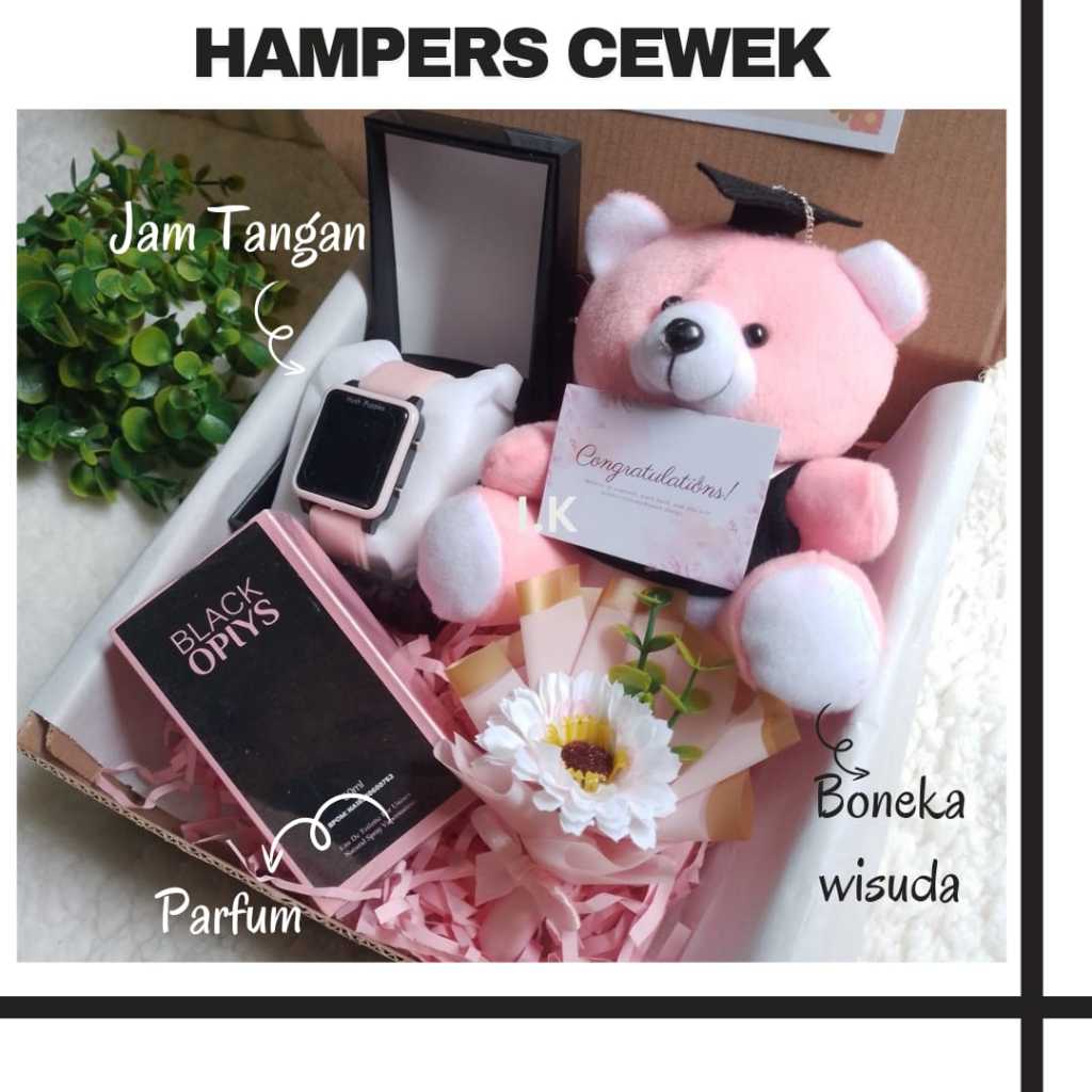 Hampers Wisuda / Hadiah Wisuda / Boneka Wisuda / Giftbox Wisuda / Hampers Graduation / Kado Wisuda