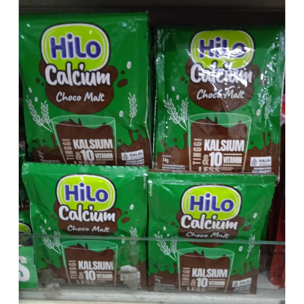 

Hilo Calcium Choco Malt Renteng Per5pcs 14gr