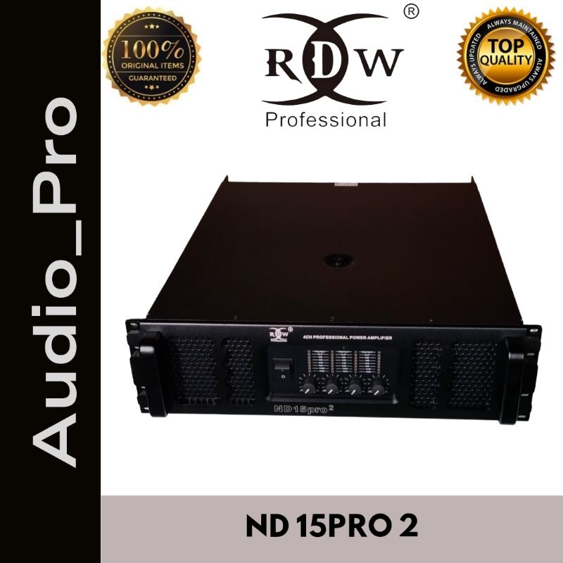 POWER AMPLIFIER RDW ND 15PRO 2 II ND-15PRO2