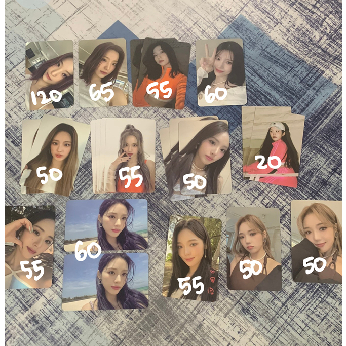 Fromis_9 Photocard (SAEROM HAYOUNG GYURI JIWON JISUN)
