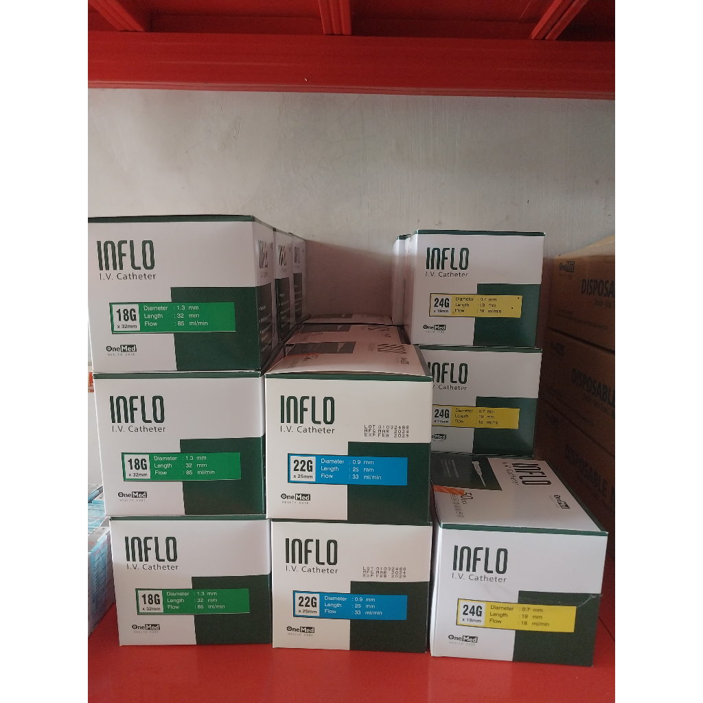 INFLO IV catheter 24G/abocat inflo 24G