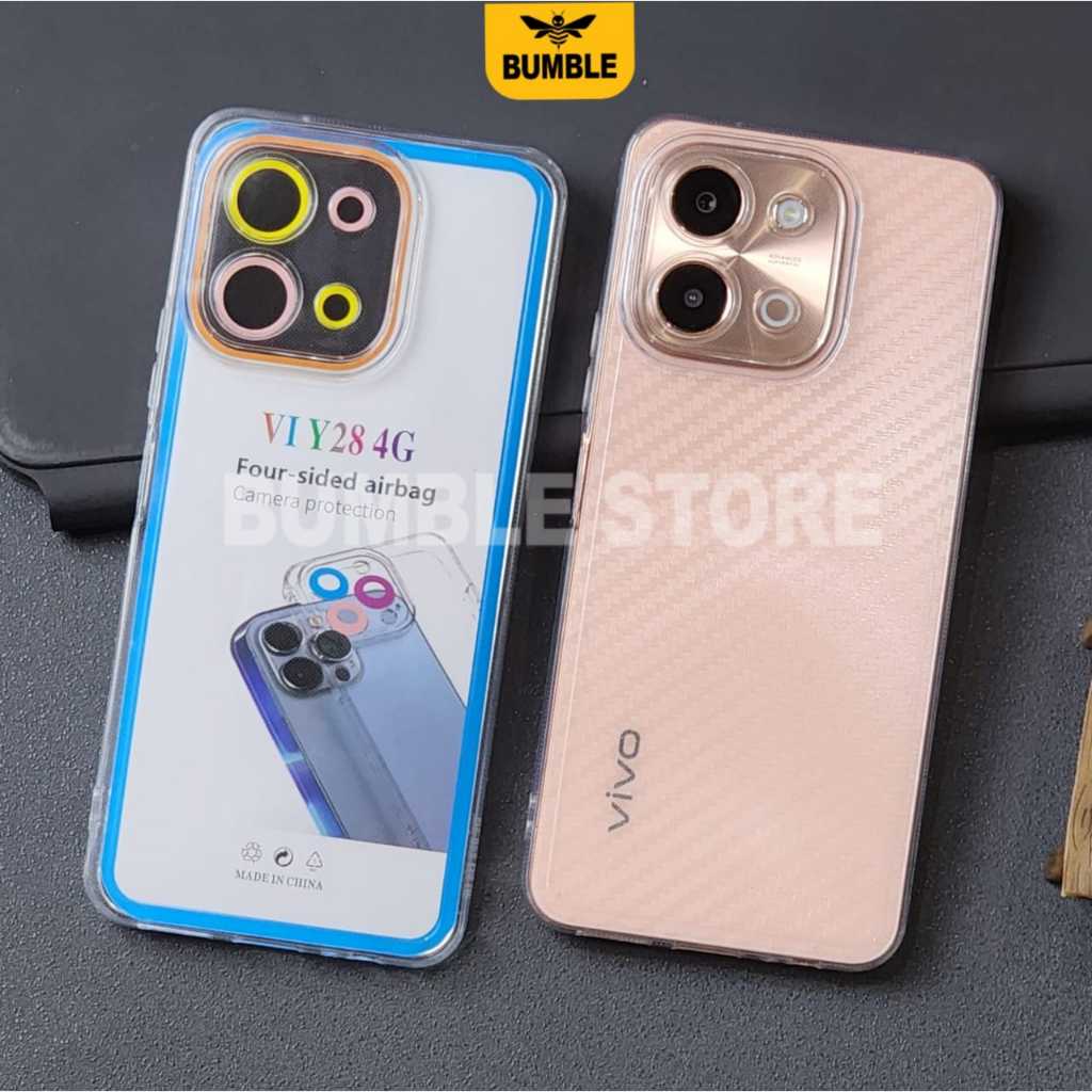 Bumble - Vivo Y28 Softcase Bening Clear Case Bening  Vivo Y28