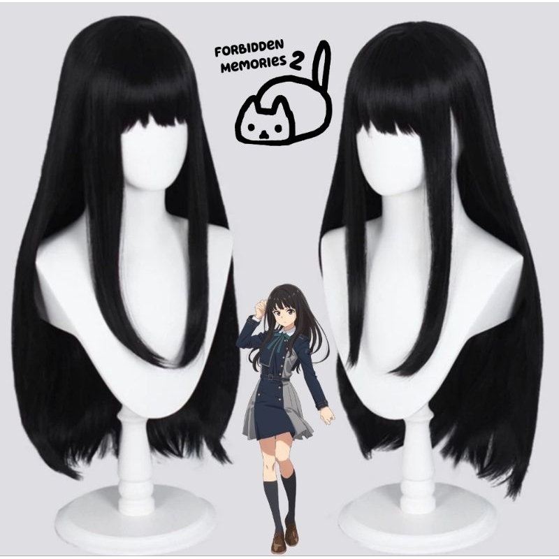 Wig Cosplay Takina Lycoris Recoil