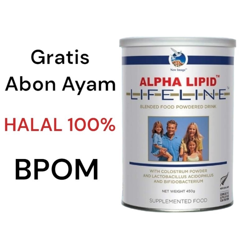 

[GRATIS ABON AYAM] SUSU COLUSTRUM BUBUK SUSU ALPHA LIPID LIFELINE SUSU SYARAF KEJEPIT