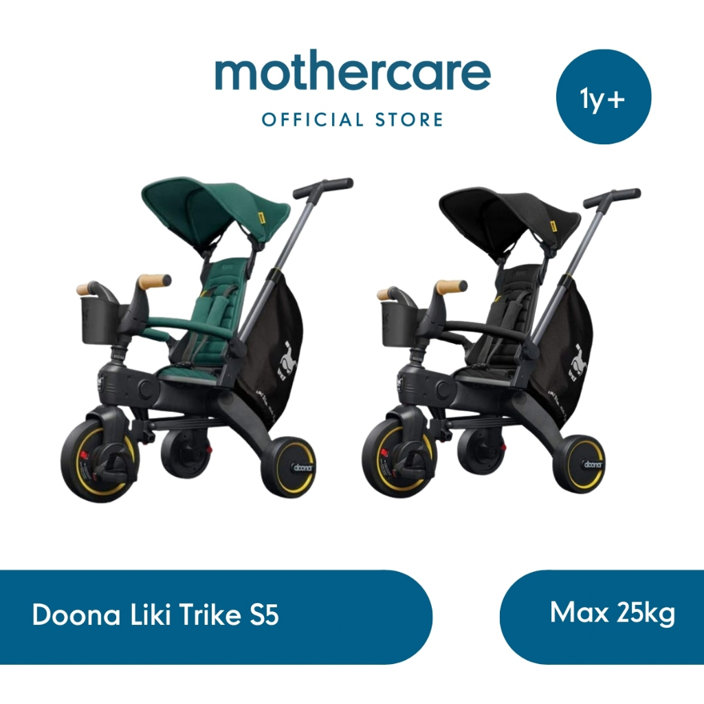 Doona Liki Trike S5 - Sepeda Dorong Stroller Roda Tiga Anak Bayi