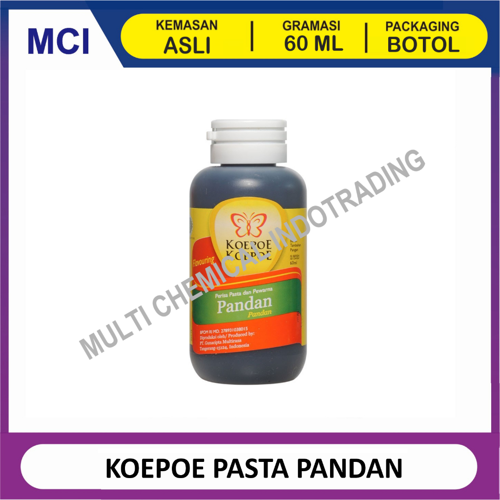 

KOEPOE KOEPOE PASTA PANDAN 60 ML / KUPU KUPU