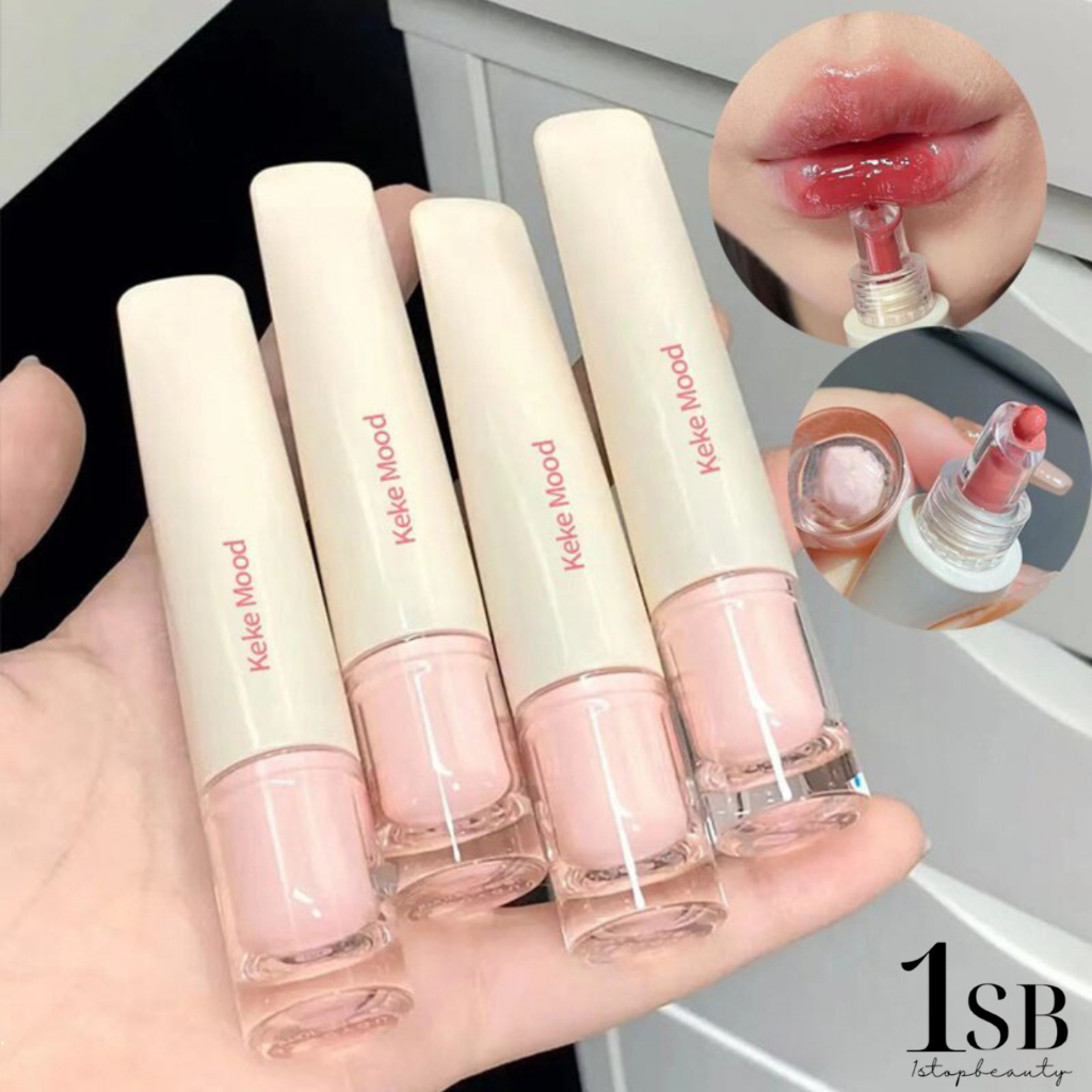 46/ KEKEMOOD Mirror Water Lip Gloss Protective Essence Moisturizing GLASS LipGloss Lip Gloss [1sb]
